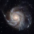 Spinning
                                                    galaxy